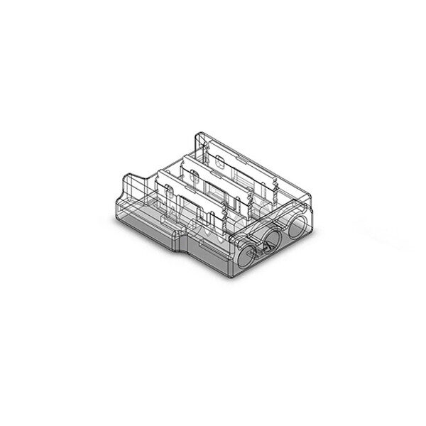 EuroSpot Σύνδεσμος Ταινίας Led σε Καλώδιο 3Pin για SMD 10mm