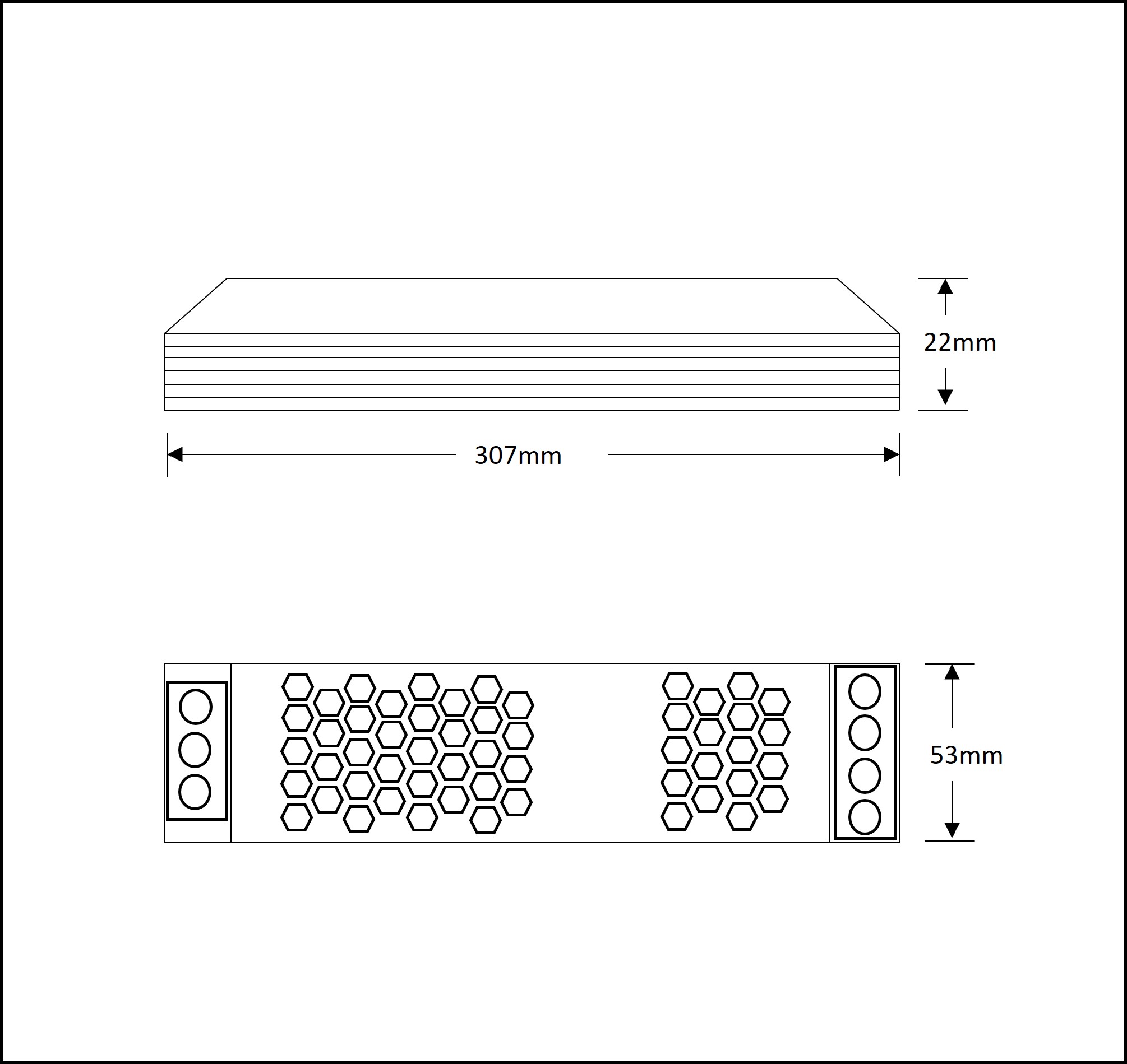 Eurospot Ultra-Slim Τροφοδοτικό Led Αλουμινίου 12V 300W - Image 3