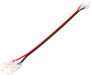 EuroSpot Διπλός Καλωδιακός Σύνδεσμος Ταινίας Led 2Pin για COB/SMD 10mm