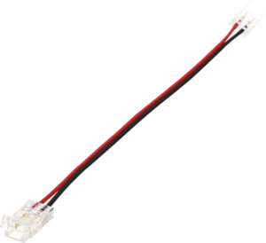 EuroSpot Διπλός Καλωδιακός Σύνδεσμος Ταινίας Led 2Pin για COB/SMD 8mm
