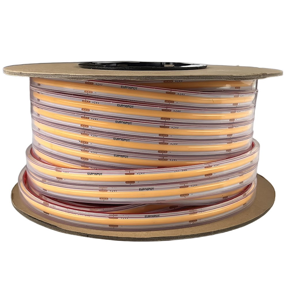 EuroSpot Led Ταινία DC:24V COB IP67 12W/M 480L/M 8mm RA90 6000K 5m Ψυχρό Λευκό - Image 4