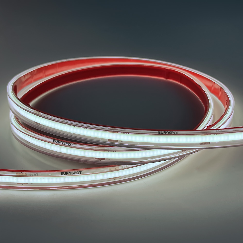 EuroSpot Led Ταινία DC:24V COB IP67 12W/M 480L/M 8mm RA90 6000K 5m Ψυχρό Λευκό - Image 2