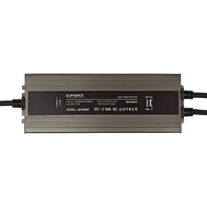 Eurospot Στεγανό IP67 Τροφοδοτικό Led Αλουμινίου 24V 200W