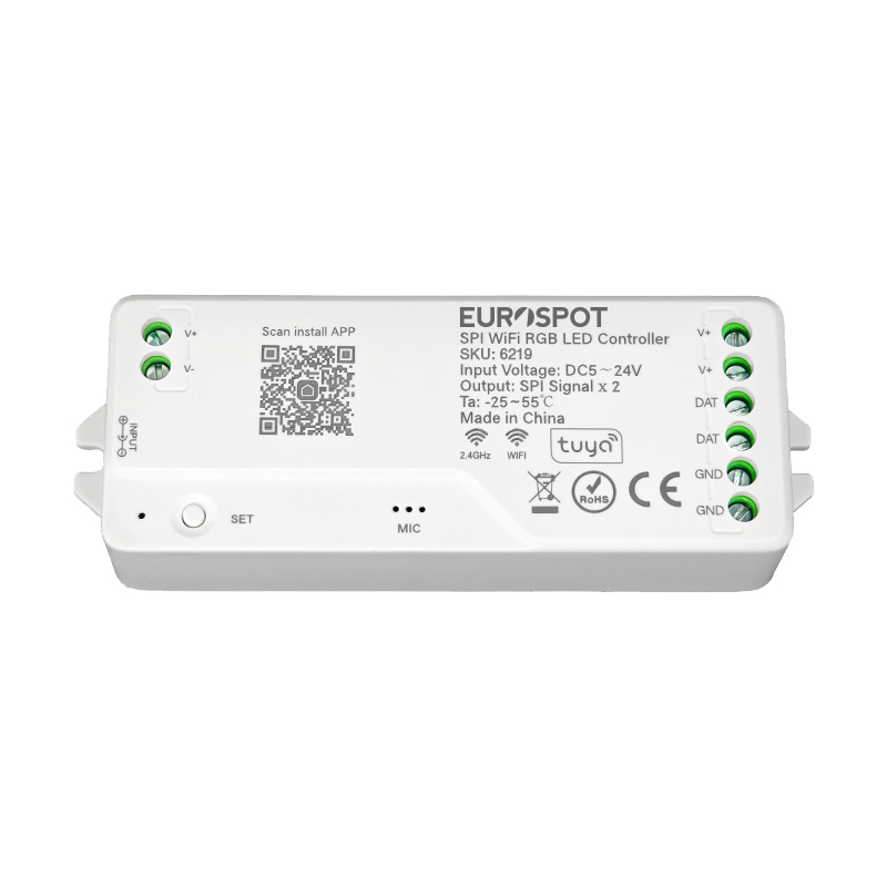 EuroSpot Led Controller SPI RGB Tuya WIFI+2.4RF - Image 2