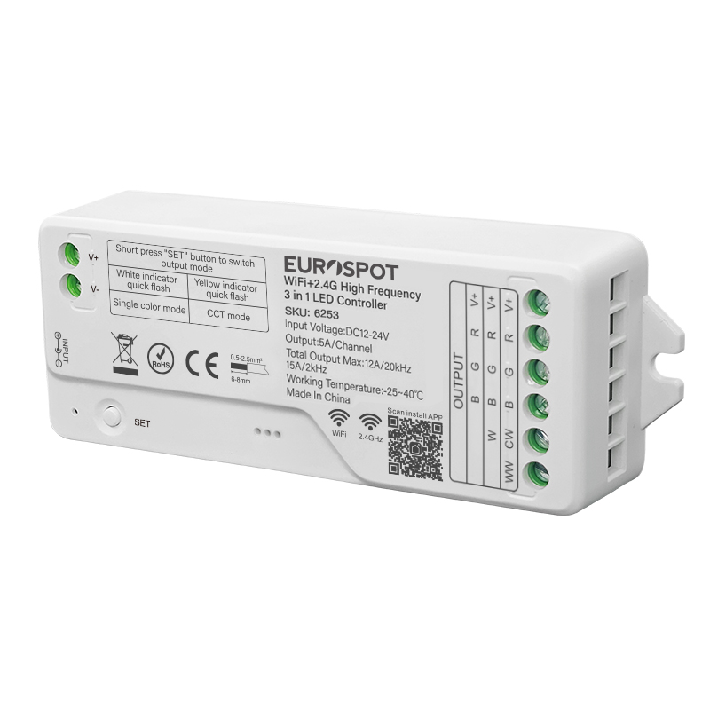 EuroSpot Led High Frequency Controller 3in1 Tuya WiFi+ 2.4RF - Image 2