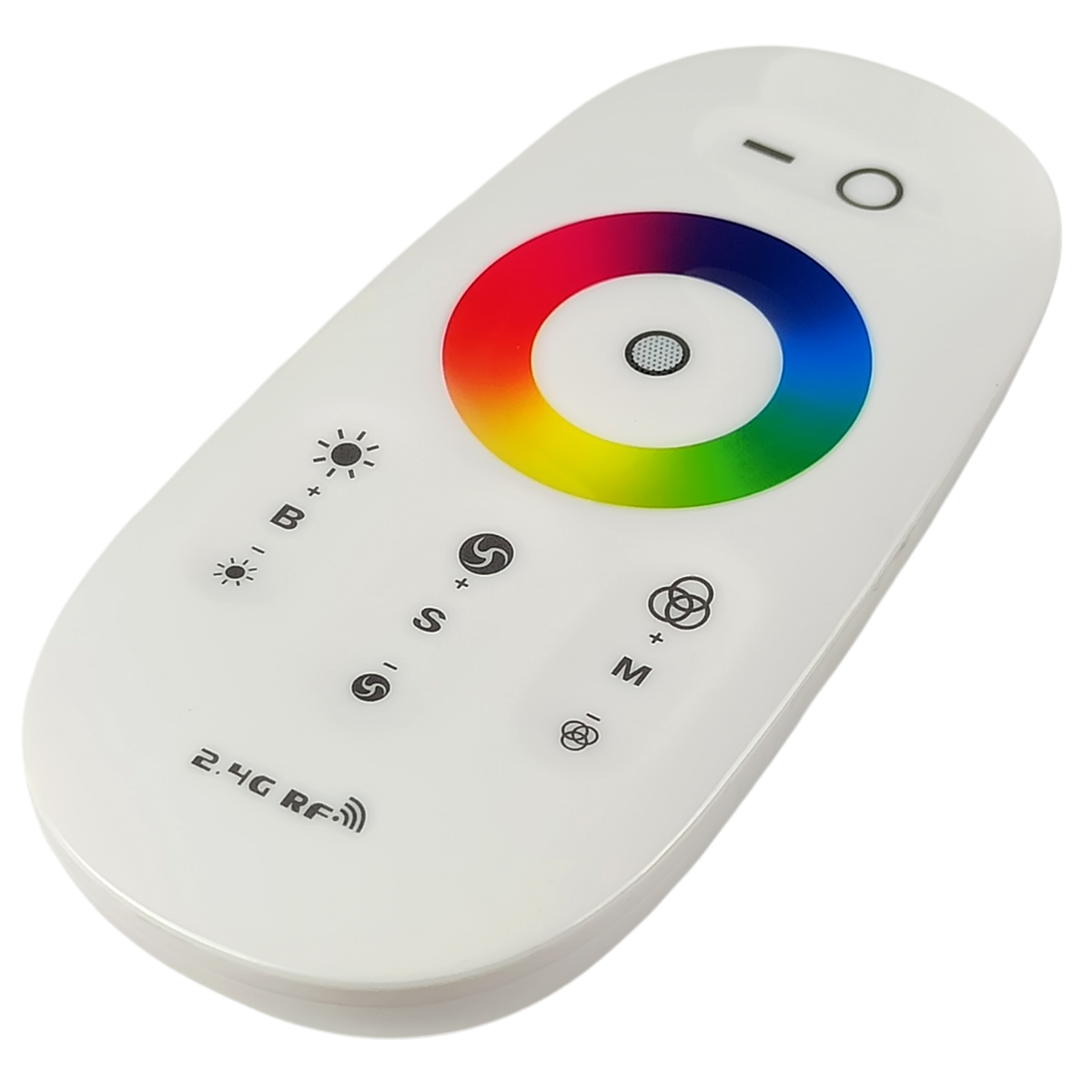 EuroSpot Led Kit Controller+ Λευκό Remote RF 2.4GHz για RGB Ταινία DC: 12-24V - Image 2