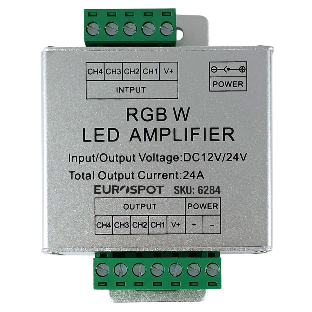 EuroSpot Amplifier Για RGBW Ταινίες Led DC: 12-24V (6A*4CH) - Image 2